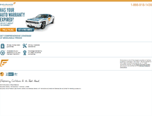 Tablet Screenshot of directsalewarranty.com